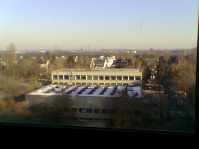 University of Dusseldorf, view from the library of Anglistics