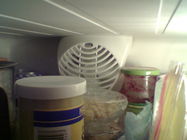 Propeller im Kühlschrank, Bosch fridge