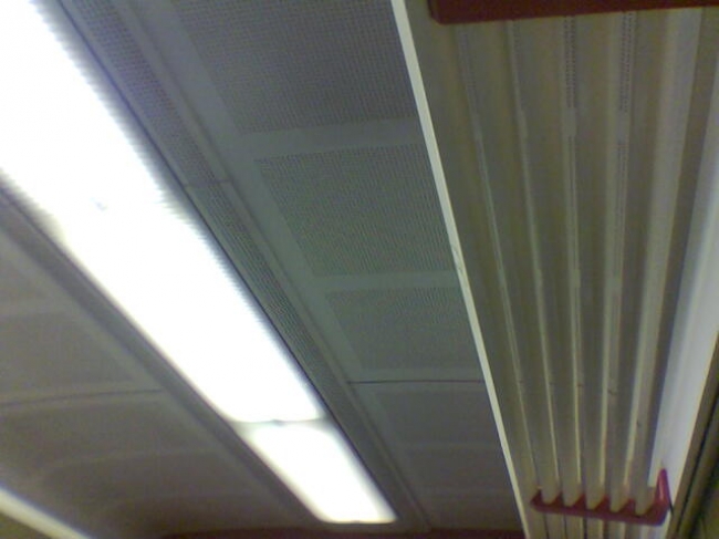 Waggon ceiling, RE der DB