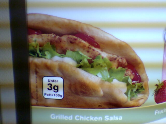 Grilled Chicken Salsa, McDonald's