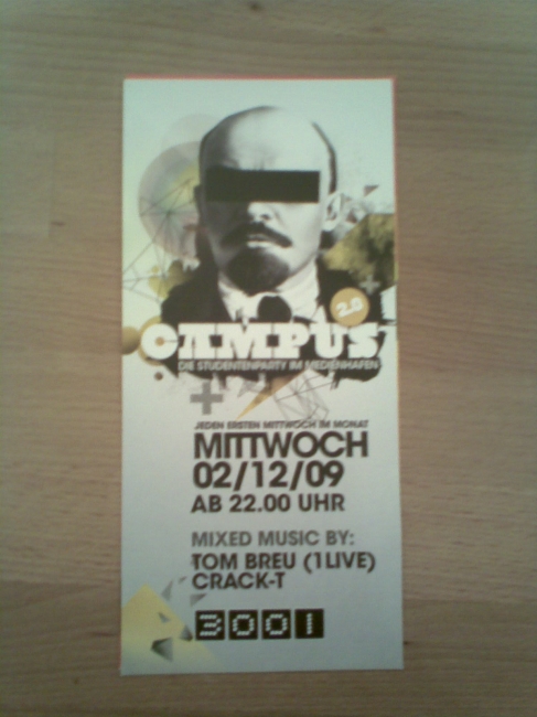 Campus Revolution Flyer, 3001, Düsseldorf