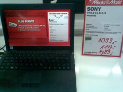 Sony VPC-X laptop