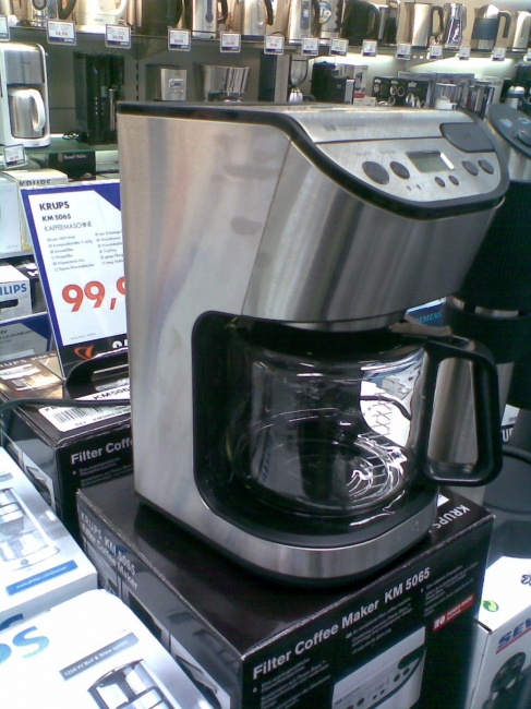 Krups KM 5065, "behemoth" Kaffeemaschine