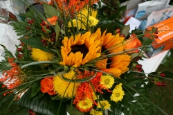 Sonnenblumen Strauß