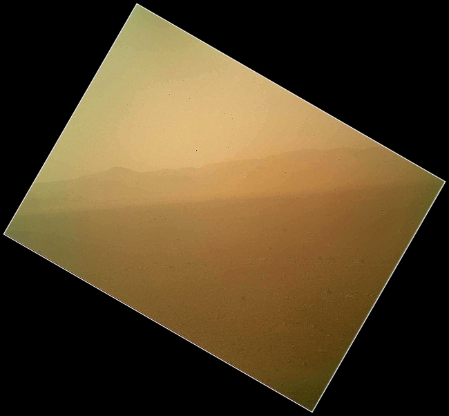 First Color Landscape Image of Mars from Curiosity,  This view of the landscape to the north of NASA's Mars rover Curiosity was acquired by the Mars Hand Lens Imager (MAHLI) on the afternoon of the first day a...