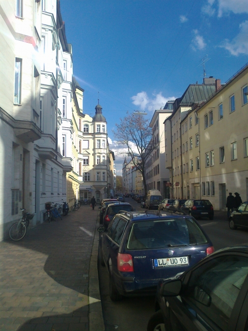 Some street in Schwabing, 