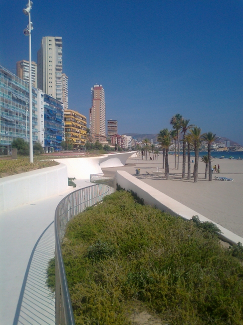 Promenade near Hotel Playa, 