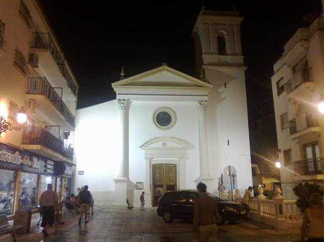 Parroquia San Jaime, near Plaça del Castell, on the rock of Benidorm