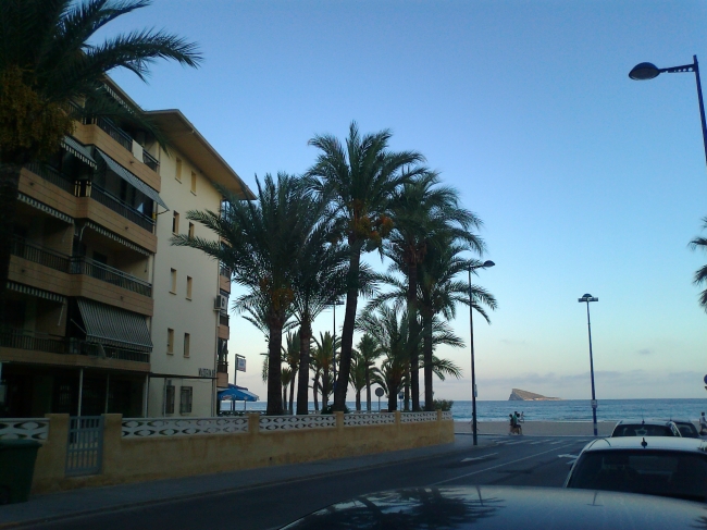 Looking towards sea, next to Edif. Madrimar