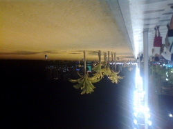 Levante beach at night