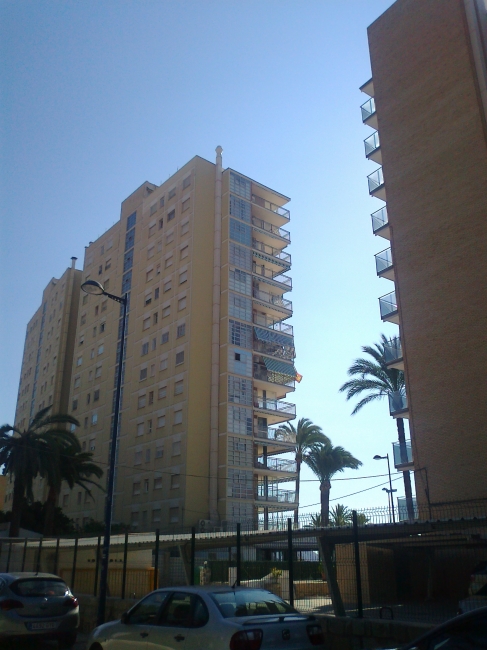 La Cala, Edif. rear side of Emperatriz A and B, 