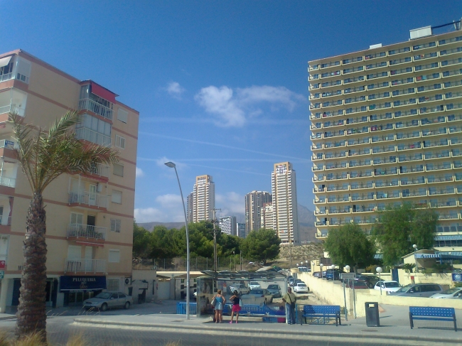 Hotel Poseidon, Residencial Islamar I+ II in the area behind