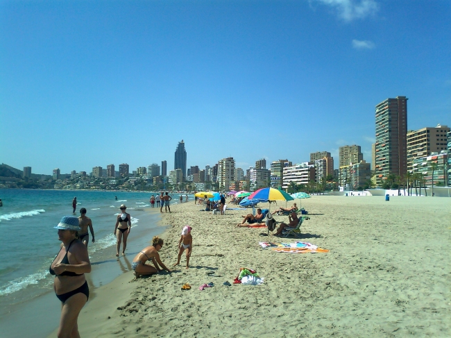 Beach 2, in front of Hotel Poseidon Playa