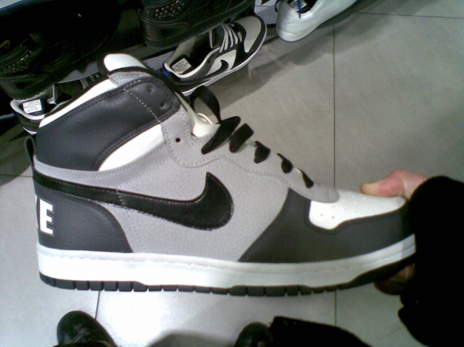 Nike Grey, White and Black sneakers, 