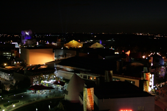 Overlooking Disneyland Paris: McDonald's and Studios, 