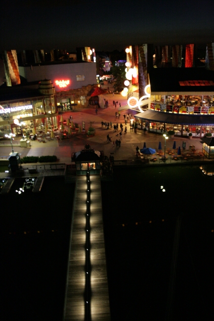 Overlooking Disneyland Paris Disney Village, 